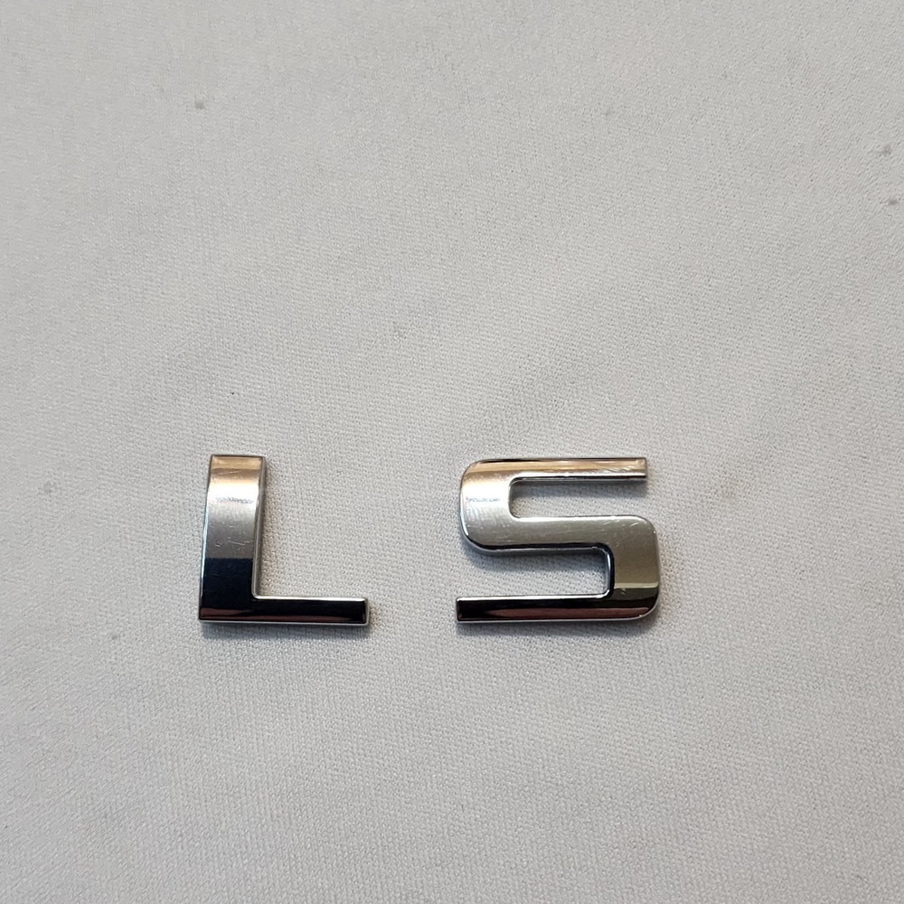 Chevrolet Impala LS Emblem‎ Letters Badge Trunk OEM